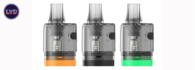 3 cartouches pods du Kit Oneo Pro de Oxva